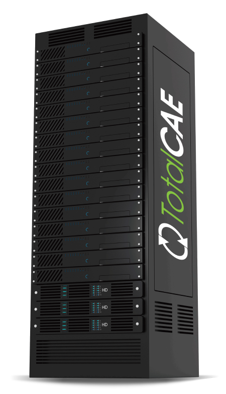 TotalCAE On-Premises managed HPC cluster